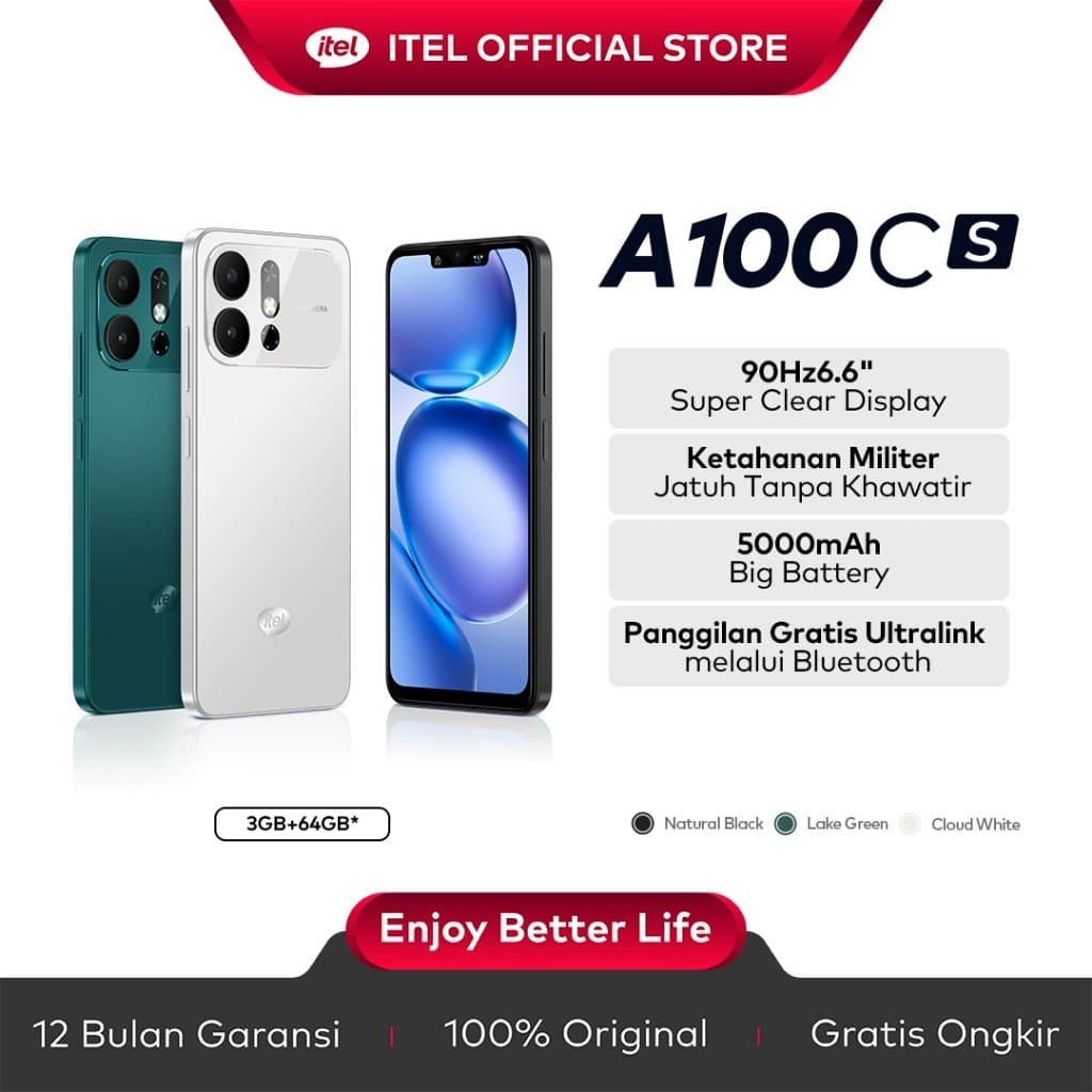 itel A100CS 6.6" 90Hz