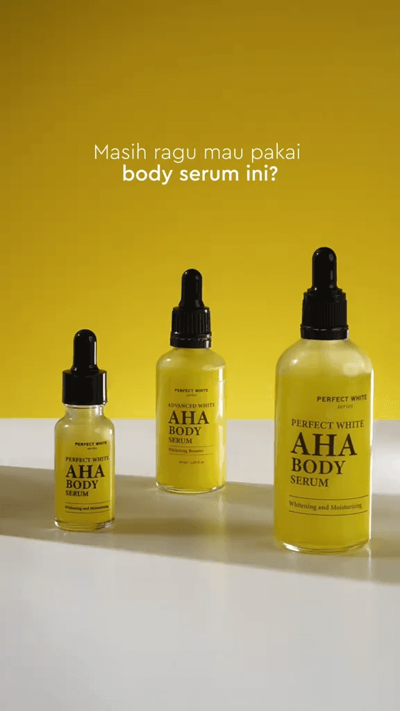 PERFECT WHITE AHA Body Serum Brightening 220ML