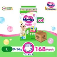 Merries Popok Bayi Pants L42 x4
