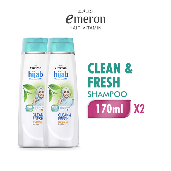 Emeron Shampoo Hijab 170ml Paket isi 2
